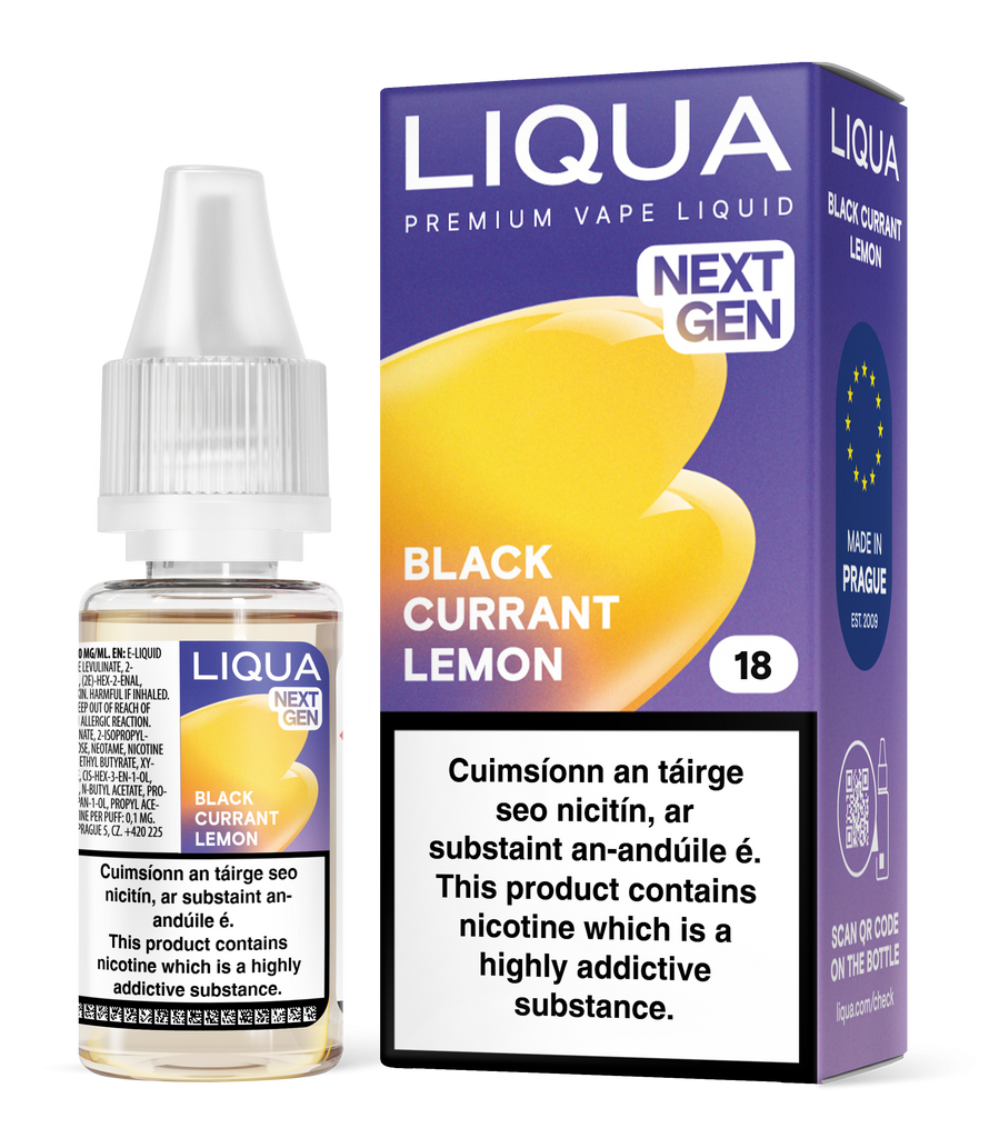 Liqua Next Gen - Blackcurrant Lemon 10ml