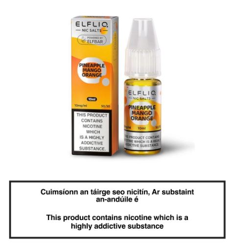 Elfliq - Pineapple Mango Orange Nic Salts