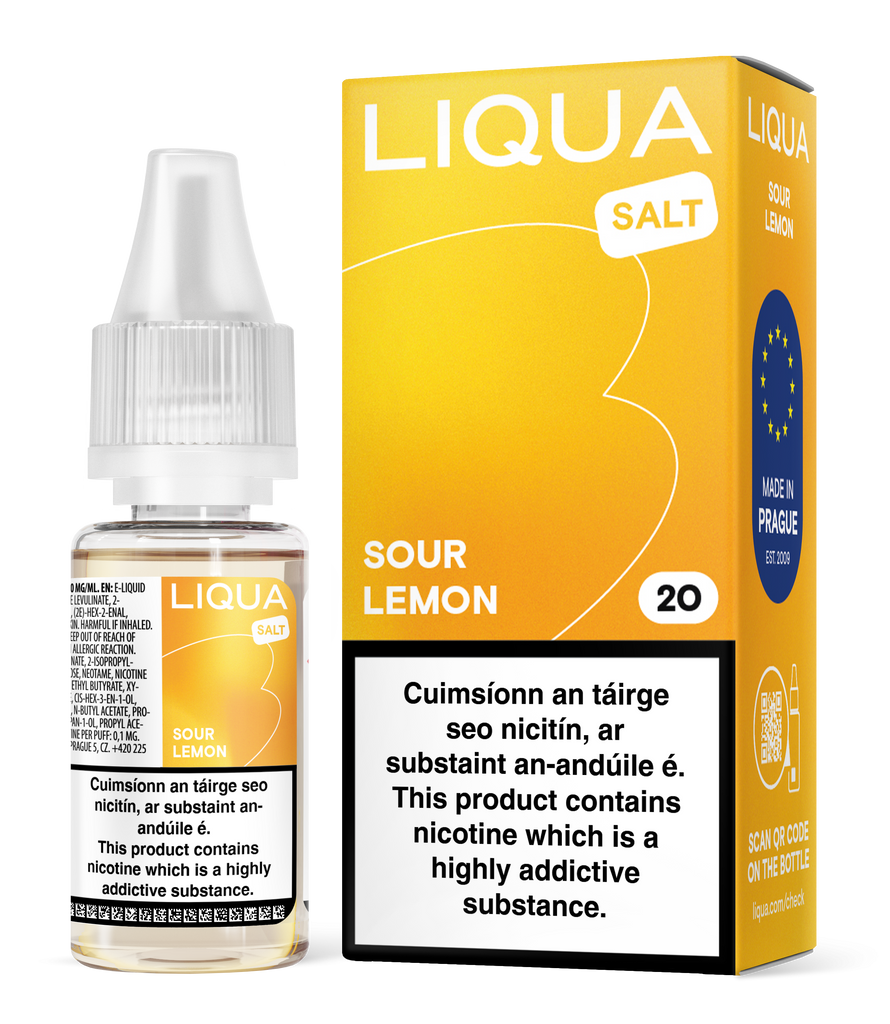 Liqua Salt - Sour Lemon 10ml 20mg