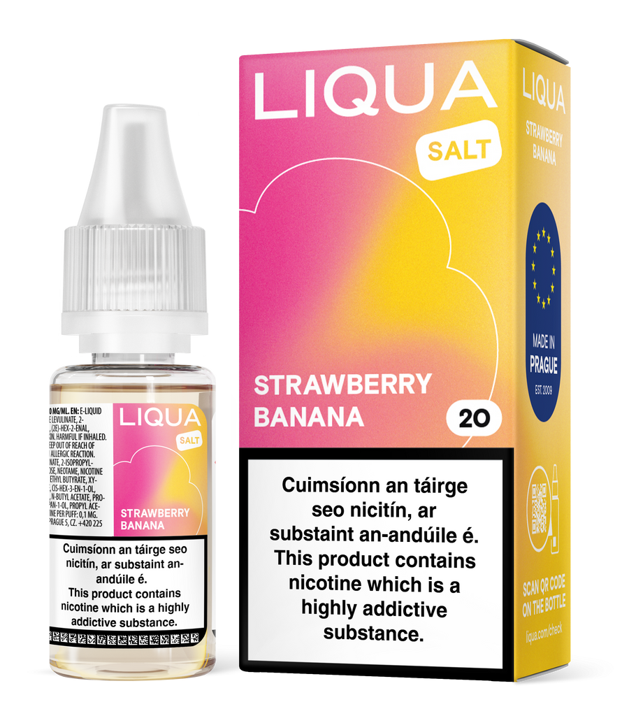 Liqua Salt - Strawberry Banana 10ml 20mg