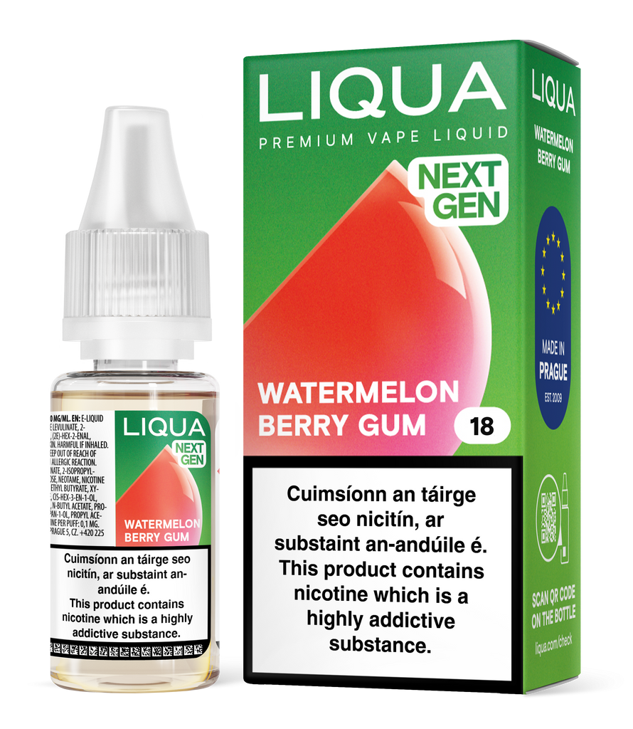 Liqua Next Gen - Watermelon Berry Gum 10ml